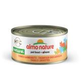 26495 ALMO NATURE LEGEND кон. д/кошек с Тунцом и Креветками 75% мяса 70гр*24  9023H/4120