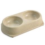 BM05/30241007 ТРИОЛ Миска для животных двойная 2*180мл
