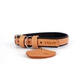 **7189 CoLLaR SOFT Ошейник коричневый верх (ширина 15мм, длина 27-36см)
