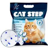 20363004 Cat Step  Наполнитель силикагель Arctic Blue 7,24кг 15,2л*3 (НК-018)
