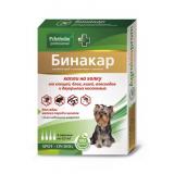 (Л) 632330/1075 Пчелодар Pchelodar Professional Бинакар для мелких пород собак капли на холку от блох и клещей (1 пипетка на 5кг) 4х0,5мл*50