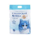 3122/23971 Сибирская Кошка Наполнитель Элита 16л силикагель (синие гранулы)*2