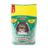 *24333 Сибирская Кошка Наполнитель д/котят комкующийся 3л*10