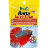 259317 TetraBetta LarvaSticks корм в форме мотыля для петушков и других лабиринтовых рыб 5гр (sachet)*12