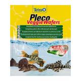 257313 TetraPleco Veggie Waffers корм-пластинки с добавлением цуккини для донных рыб 15г*25