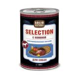 ЦБ-00025375 SOLID NATURA Selection Консервированный корм д/собак Конина 970гр*6