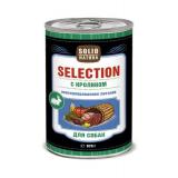 ЦБ-00025374 SOLID NATURA Selection Консервированный корм д/собак Кролик 970гр*6