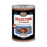 ЦБ-00022657 SOLID NATURA Selection Консервированный корм д/собак Потрошки 970гр*6