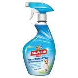 F404 Mr.Fresh Expert 3в1 Ликвидатор пятен и запаха д/собак 500мл (спрей)*22