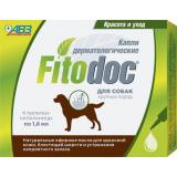 FITODOC АВ1418 Капли дерматологические для крупных пород собак 4 пипетки по 1,8мл