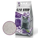 20313009 Cat Step Наполнитель комкующийся минеральный Compact White Lavеnder, 5л*4