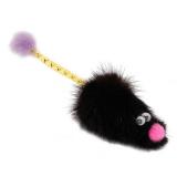 sh-07156/34219 PETTO Игрушка Мышь норка М с хвостом трубочка с норкой GoSi этикетка кружок*100