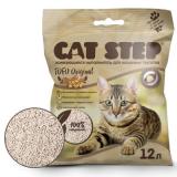 20333003 Cat Step Наполнитель растительный комкующийся Tofu Original 5,62кг*12л*3