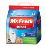 F604 Mr. Fresh Наполнитель для длинношерстных кошек 4,5л 2,2кг*4