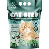 20363011 Cat Step Наполнитель Впитывающий силикагелевый Arctic Fresh Mint, 3,8л*8