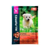 02AL907 ALL PUPPIES Корм конс. д/щенков Тефтельки с Говядиной в соусе, пауч, 85гр*28