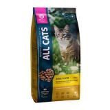 51AL873 ALL CATS Корм сухой д/взр. кошек с курицей, пп,13кг new