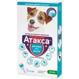 #(С)(Л)Атакса Капли д/собак от 4 до 10кг от блох и клещей 1пипетка*1мл 30%