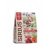 05635/6224 SIRIUS сух.д/кошек Мясной рацион 1,5кг*6