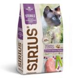 (Б)5366 SIRIUS сух.д/стерилизованных кошек Индейка и Курица 10кг