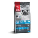 BLITZ сух. корм д/стерилизованных кошек с Курицей 400г*24