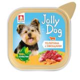 Зоогурман 31416 Jolly Dog кон.д/собак Телятина с овощами 100гр*15