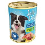 Зоогурман 31171 Jolly Dog кон.д/собак Ягненок с сердцем 350гр*12
