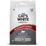 *Наполнитель Кэтс Вайт Activated Carbon 10л*8,55кг комкующийся с активированным углем