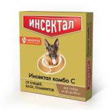 (Л) Экопром N207 Инсектал Комбо Капли д/собак от 40 до 60кг от клещей, блох, гельминтов, 6мл*42