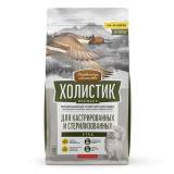 79213201 Деревенские лакомства Холистик Премьер сух.д/кастрированных и стерилизованных кошек Утка 400гр
