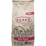 PEPPO Сухой корм д/собак Mini Adult Говядина 1,5кг*6