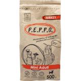 PEPPO Сухой корм д/собак Mini Adult Индейка 500гр*20