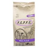 PEPPO Сухой корм д/собак Mini Adult Ягненок 1,5кг*6