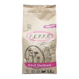 PEPPO Сухой корм д/кошек Стериллизованных и кастрированных кошек Индейка 1,5кг*6