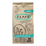 PEPPO Сухой корм д/кошек Стериллизованных и кастрированных кошек Кролик 400гр*20