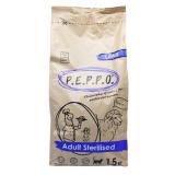 PEPPO Сухой корм д/кошек Стериллизованных и кастрированных кошек Ягненок 1,5кг*6