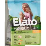 78544 Элато Holistic Lite сух.д/кошек для красивой и здоровой шерсти Курица и Индейка 300г*14
