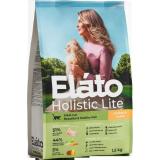 78551 Элато Holistic Lite сух.д/кошек для красивой и здоровой шерсти Курица и Индейка 1,5кг*6