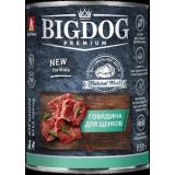 #(С)37053 Зоогурман BIG DOG Premium кон.д/щенков Говядина 850г*6 15%