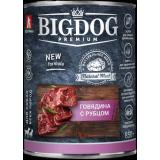 #(С)37015 Зоогурман BIG DOG Premium кон.д/собак Говядина с рубцом 850г*6 15%