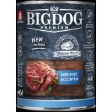 #(С)36995 Зоогурман BIG DOG Premium кон.д/собак Мясное ассорти 850г*6 15%