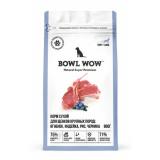 BOWL WOW Корм сухой для щенков крупных пород с ягненком, индейкой, рисом и черникой 800г*6