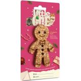 *Little One 32490 Новогоднее лакомство-игрушка Человечек Пряня 45г