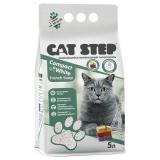 *20313036 Cat Step Наполнитель комкующийся минеральный Compact White French Soap, 5л*4